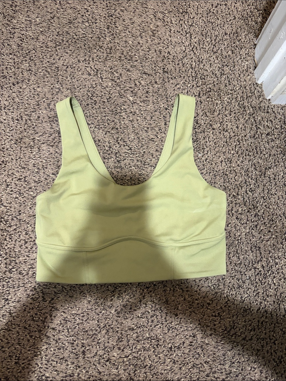 all in motion Lemon-Lime Scoop Neck Sports Bralette